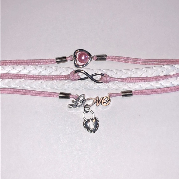 Love Infinity Bracelet- New - Picture 1 of 3